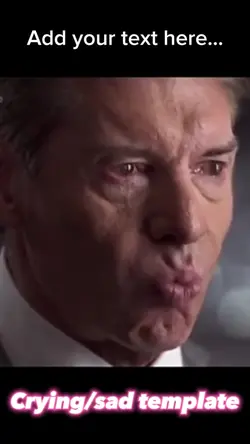 Crying meme template