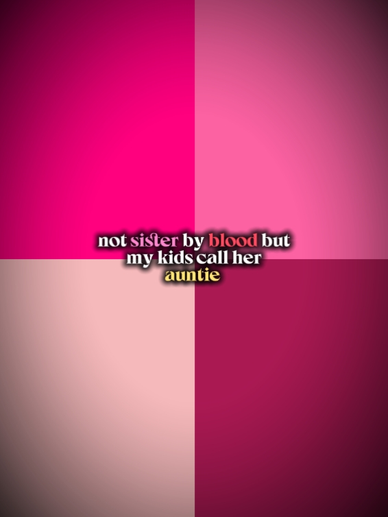 pas soeur par le sang