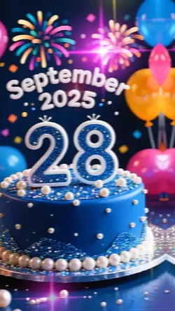 Birthday 28 sep 2025
