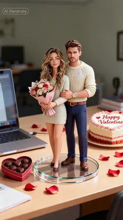 Valentine's Figurine