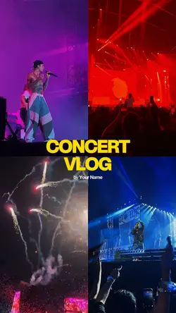 Concert vlog