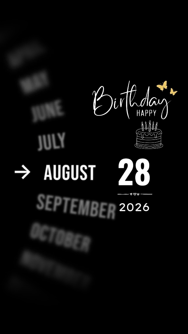 ULANG TAHUN PUTRI 28 AUG