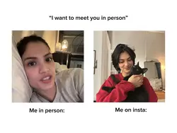 insta vs real life 