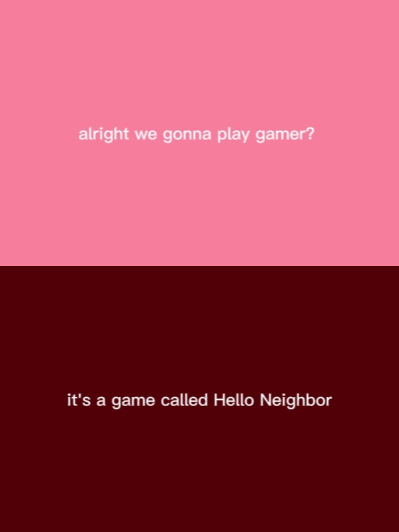 hello neighbor