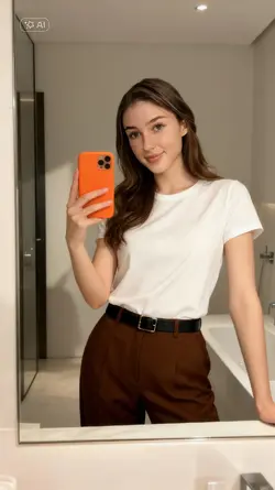 Mirror selfie iPhone