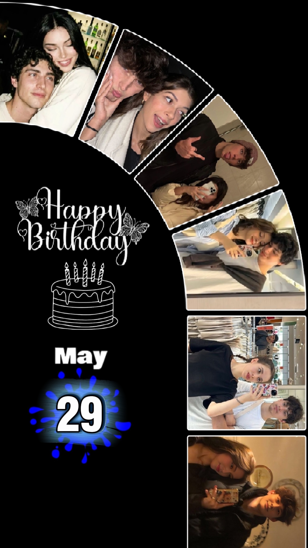 Feliz cumpleaños a mi esposa 29 de mayo