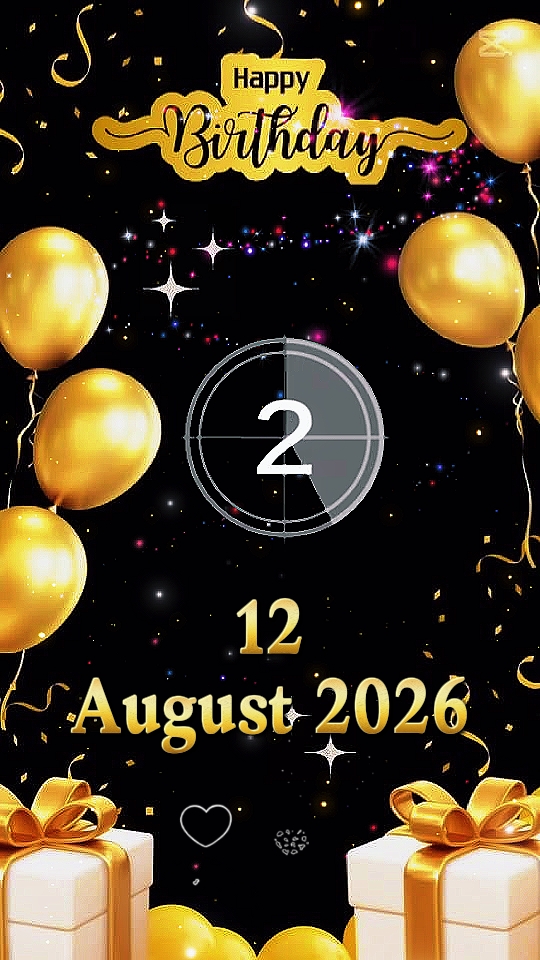 Birthday 12 August 