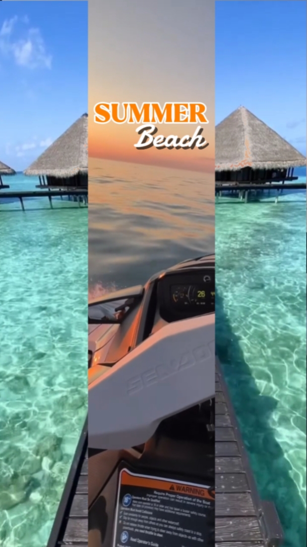 Plage d'été