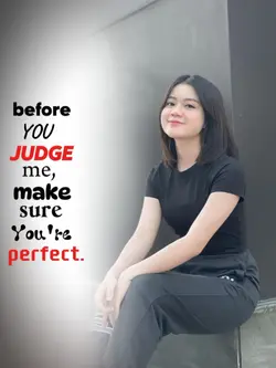 Before you judge 