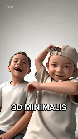 AI 3D MINIMALIS