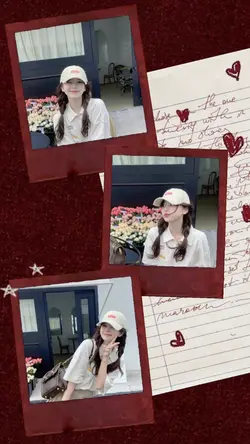 red aesthetic frames