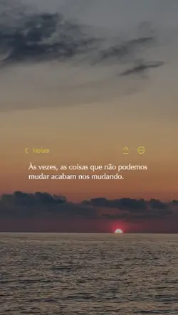 Às vezes