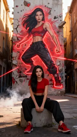 neon graffiti
