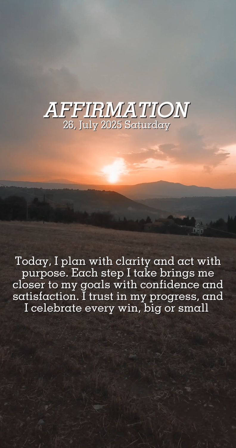 Affirmation template