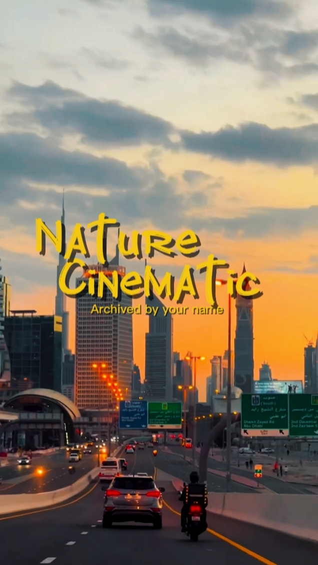 TEMPLATE VIDEO TRAVELING CINEMATIC