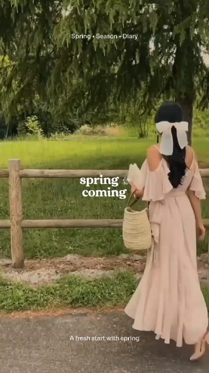 Le printemps arrive 