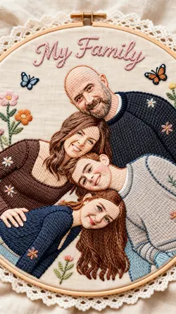 Embroidery Family 