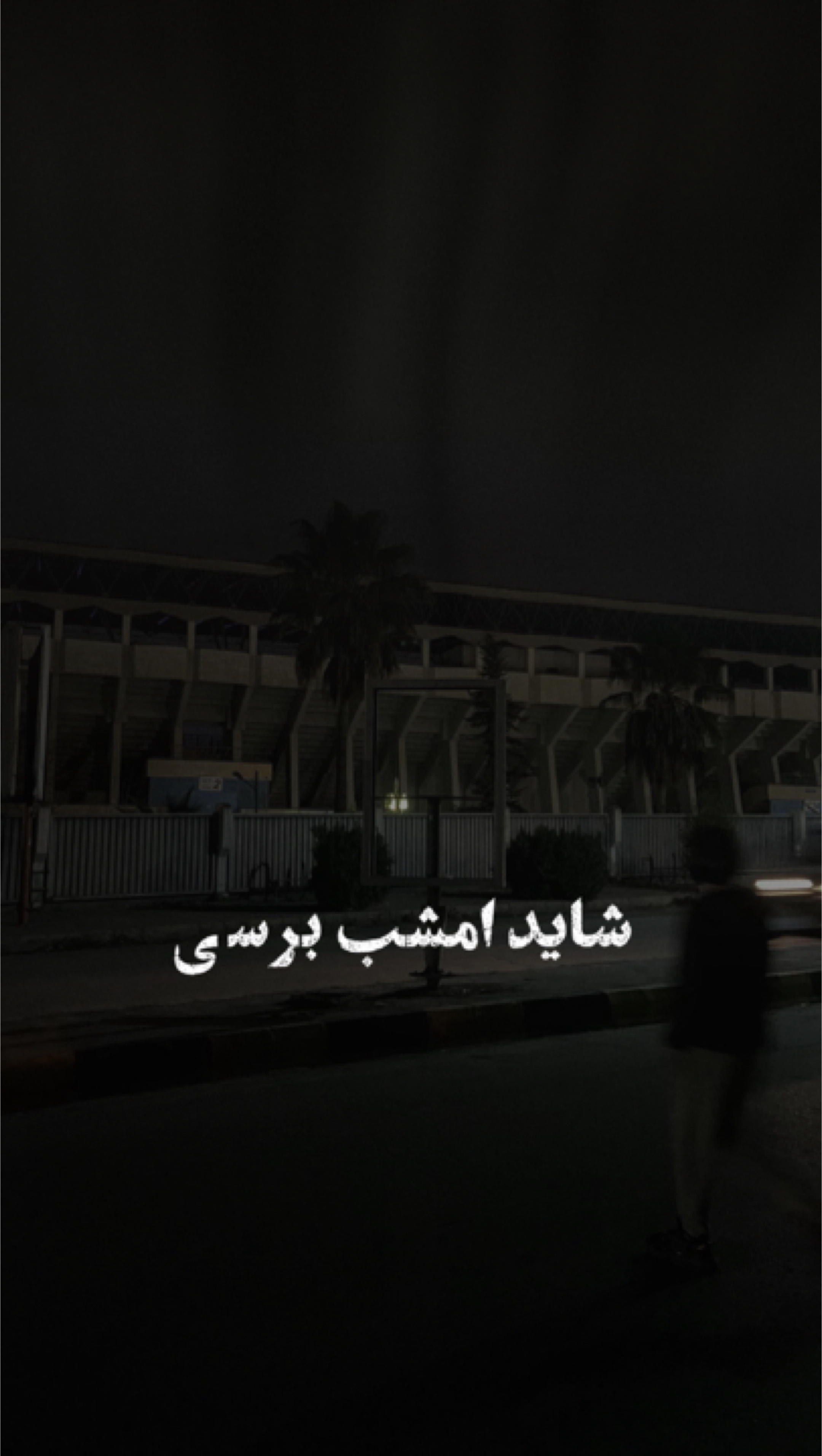 شاید امشب برسی تو به