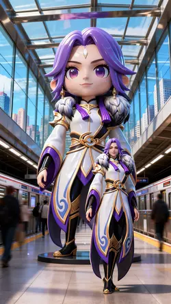 giant figurine 