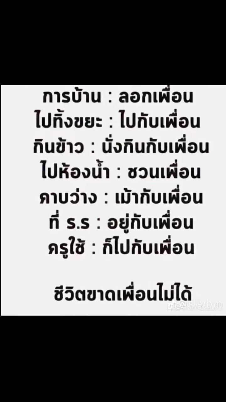 ขาดเพื่อนไม่ได้