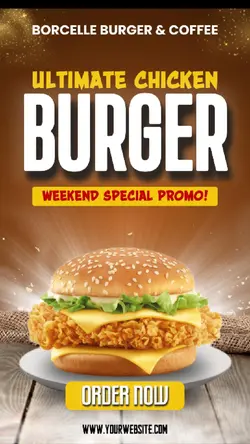 BURGER FOOD PROMO