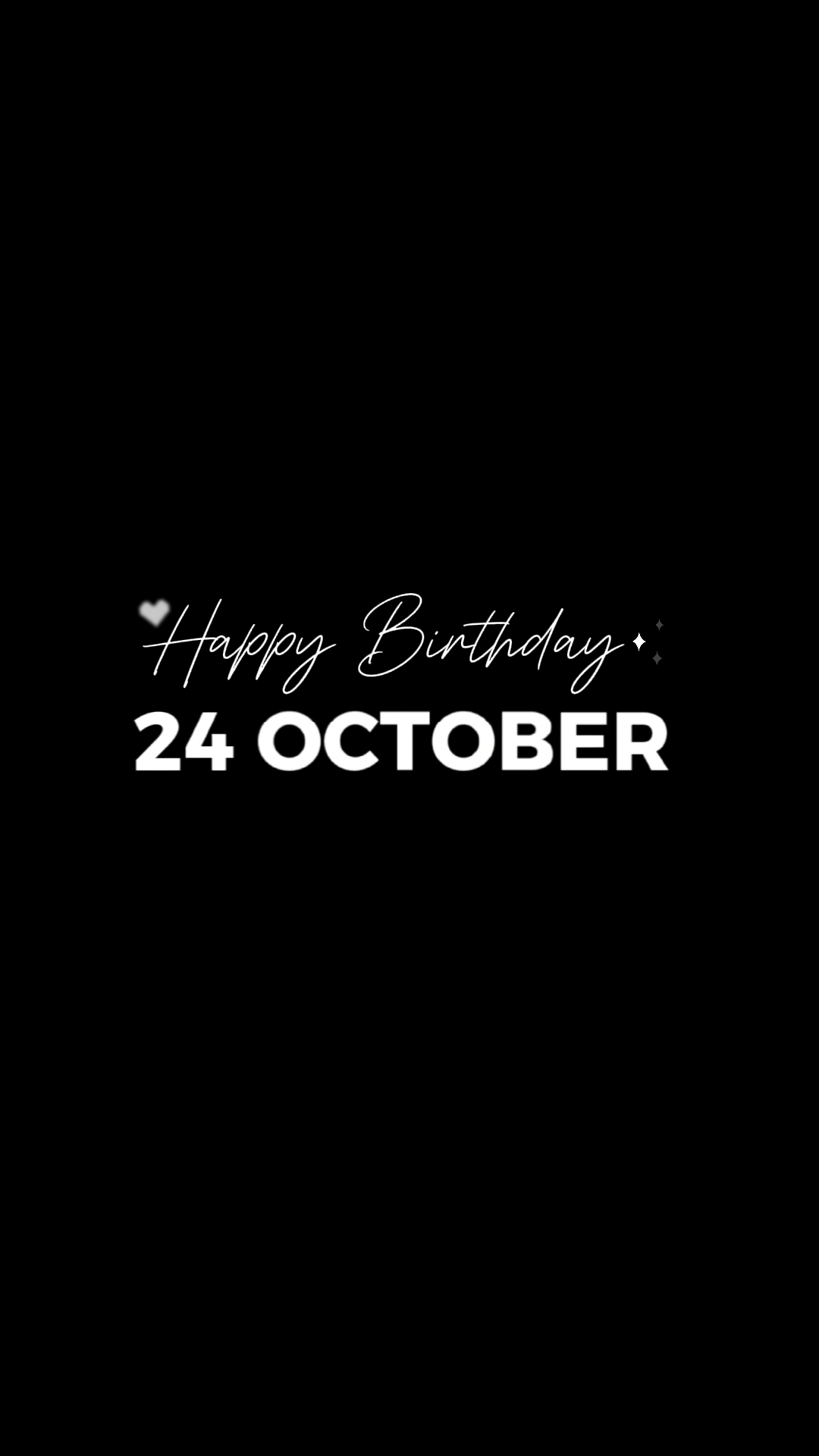 ANNIVERSAIRE DU 24 OCTOBRE 