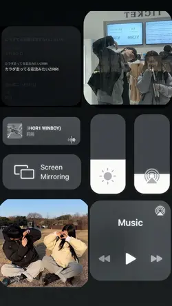 2枚写真テンプレート