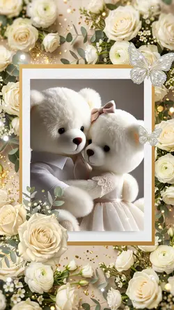 Romantic Rose Frame
