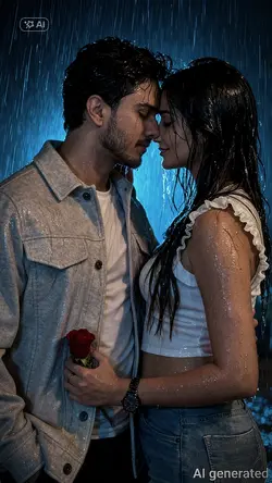 Rain Photoshoot 