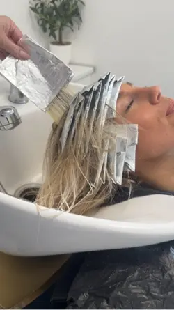 Hair foil pull