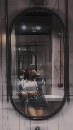 Mirror Foto Girl