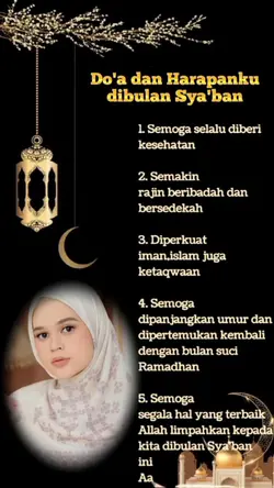 Doa di bulan syaban