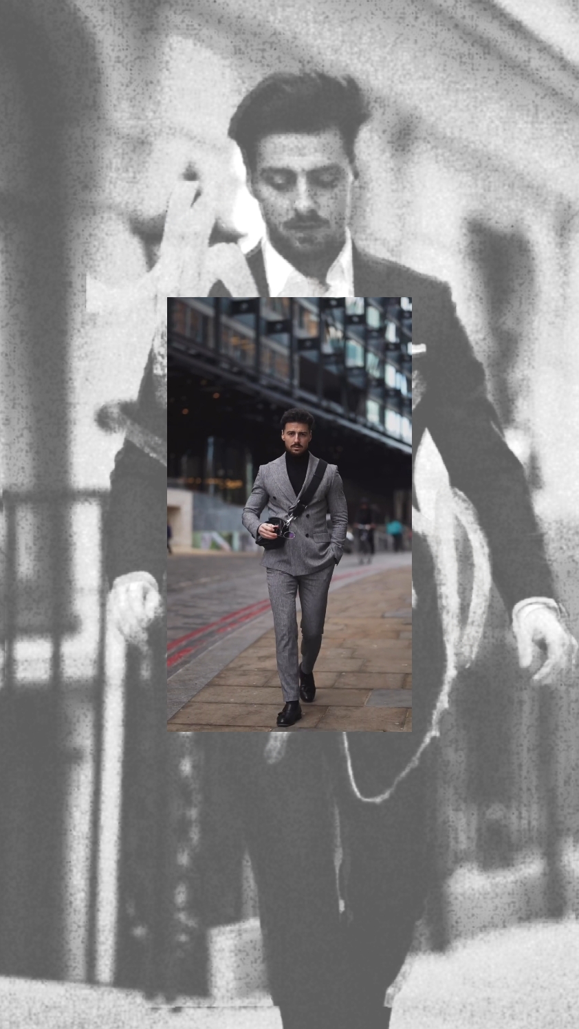 Traje de hombre 