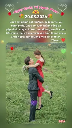 MẪU CHÚC 20/3/2024