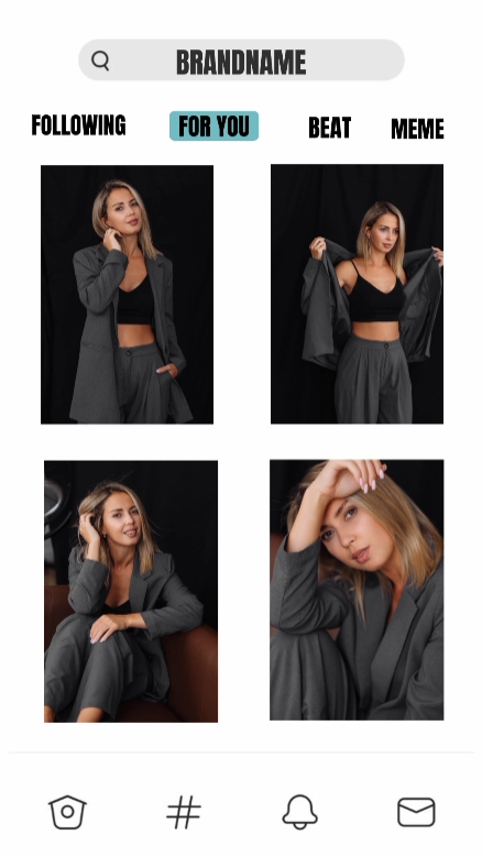 Lumière d'affichage de produits vestimentaires style TikTok facile à ouvrir 