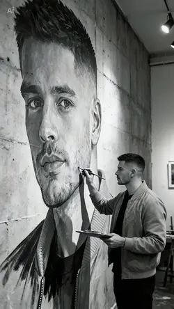 Bw painting