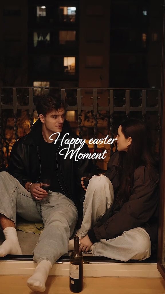 happy easter moment