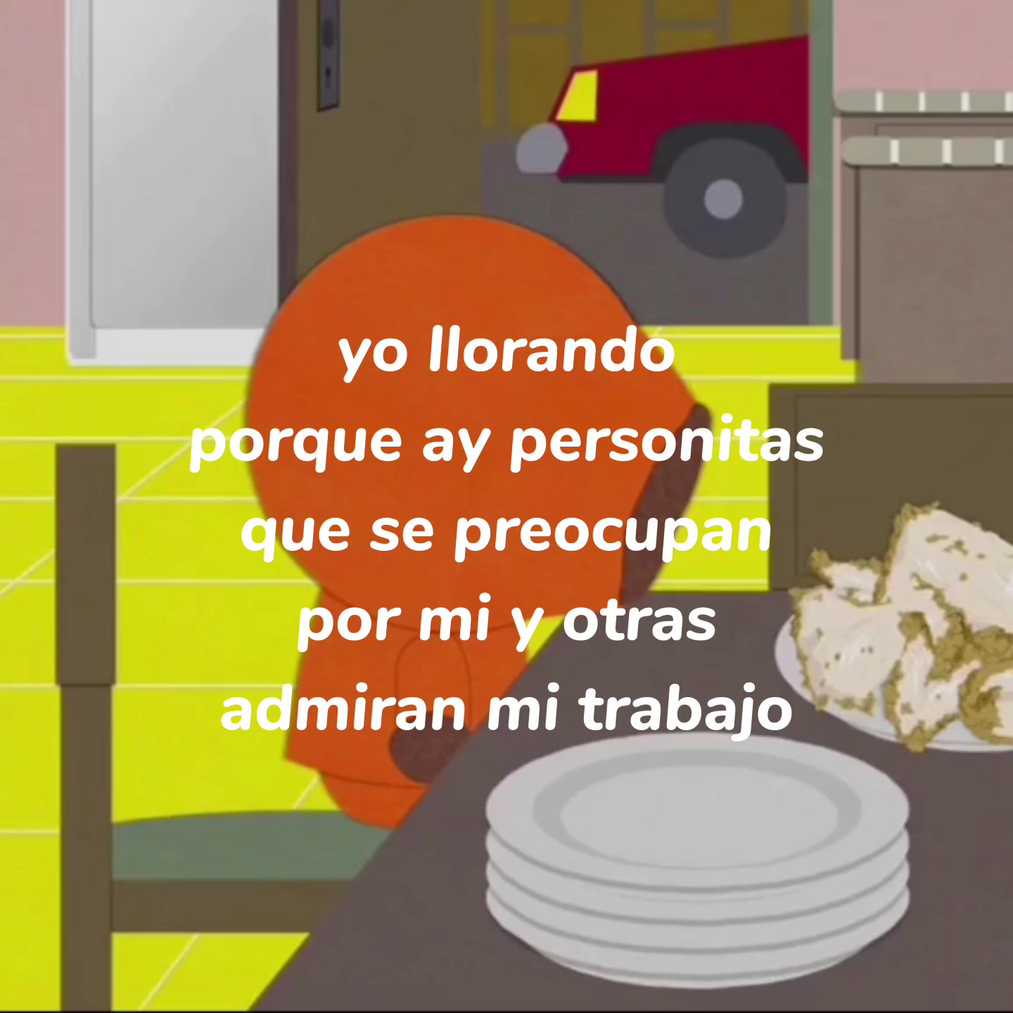 kenny llorando