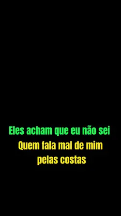  Fala mal de mim né?