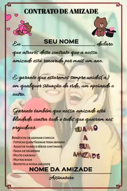 CONTRATO AMIZADE