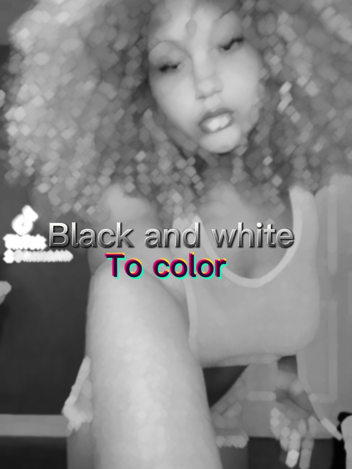 N & B à colorier 💕