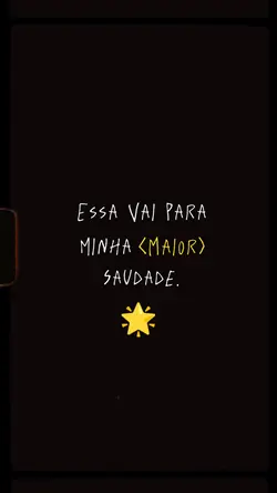 Porque vc se foi...
