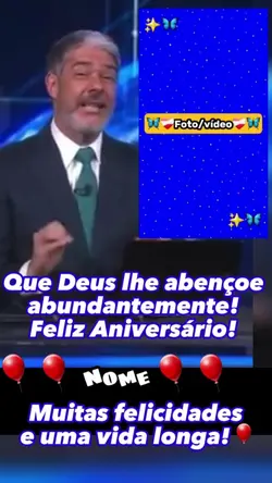 Parabéns editável 