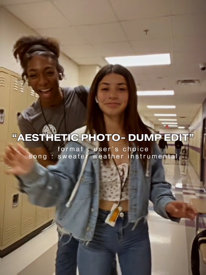 Photo-dump edit