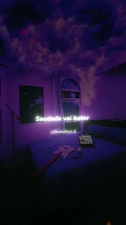 Saudade vai bater..