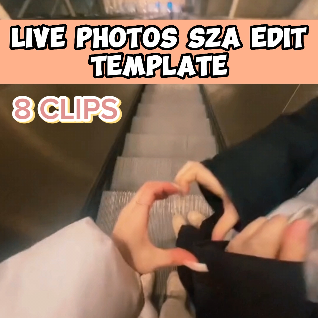 Live Photos Template