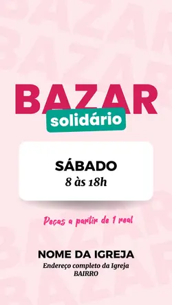 Bazar Solidário