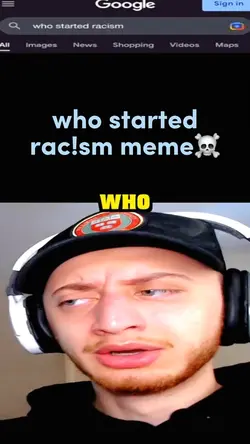 who started racism☠️