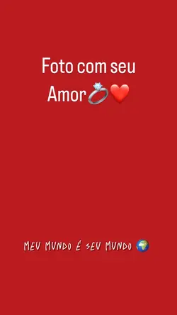MEU MUNDO É SEU 🌍❤️