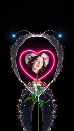 flor de coração 
